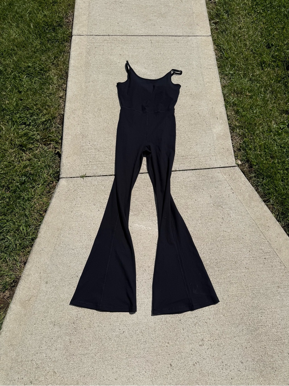New- no tag Yogalicious Lux Flare Jumpsuit